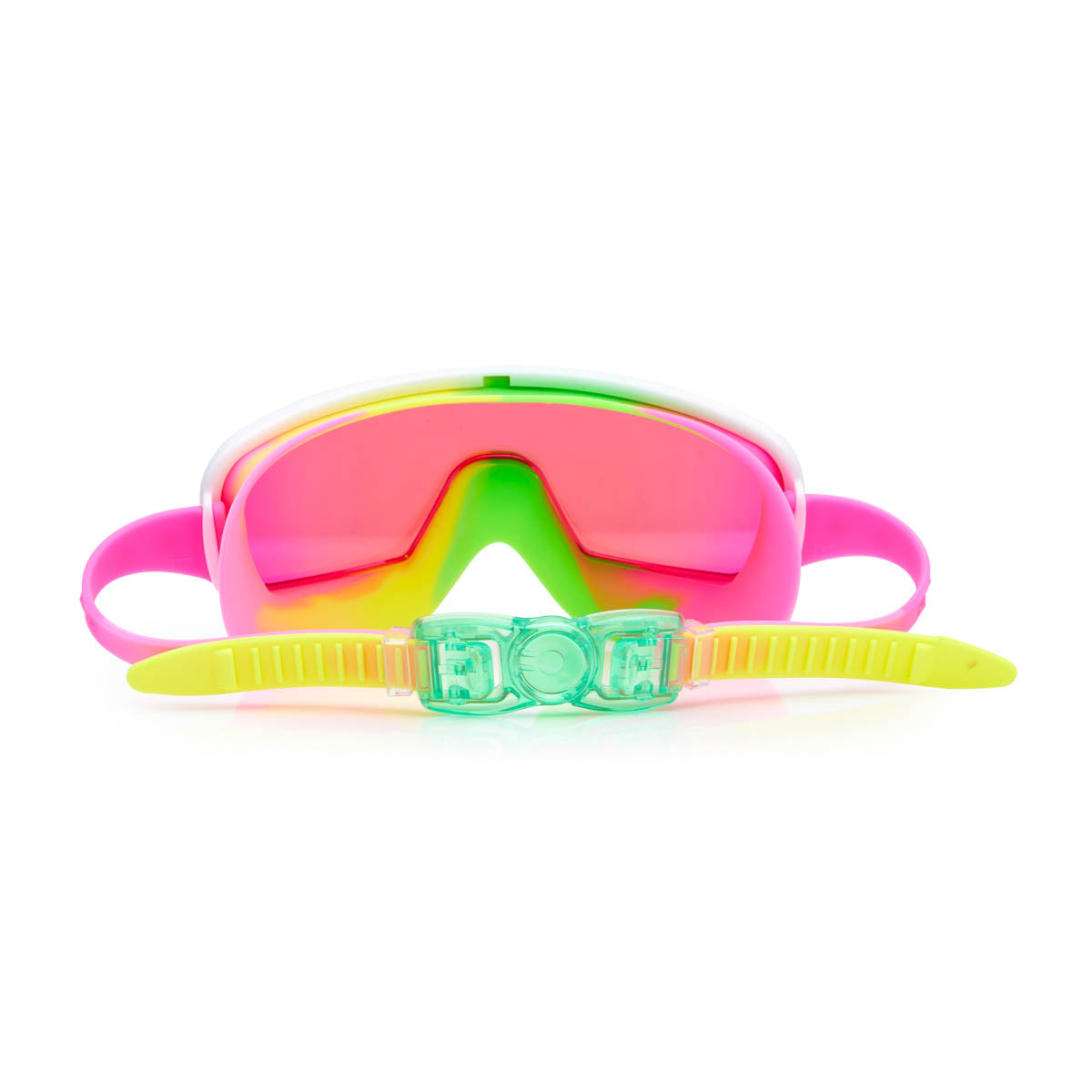 Multicolor Melon Chromatic Kids' Swim Goggles - HoneyBug