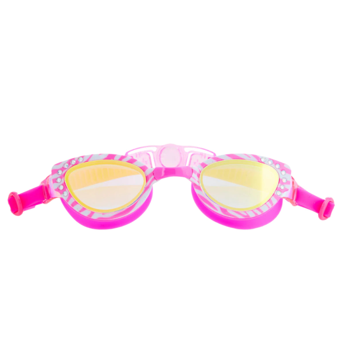 Cleo in Pink Pallas Girl Kids' Swim Goggles - HoneyBug