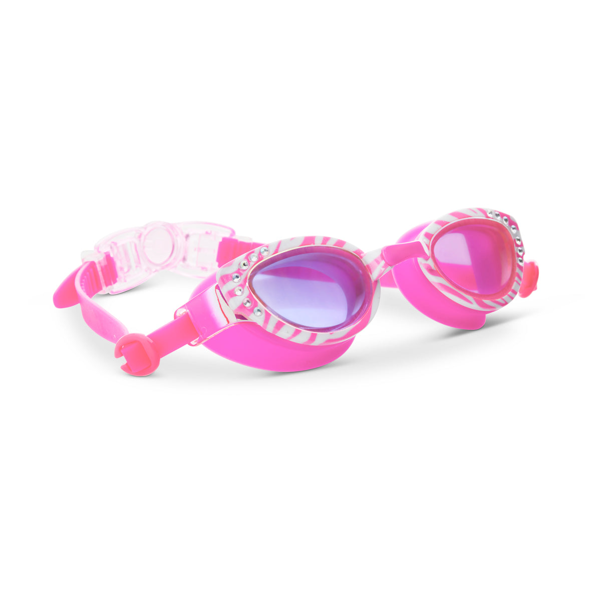 Cleo in Pink Pallas Girl Kids' Swim Goggles - HoneyBug