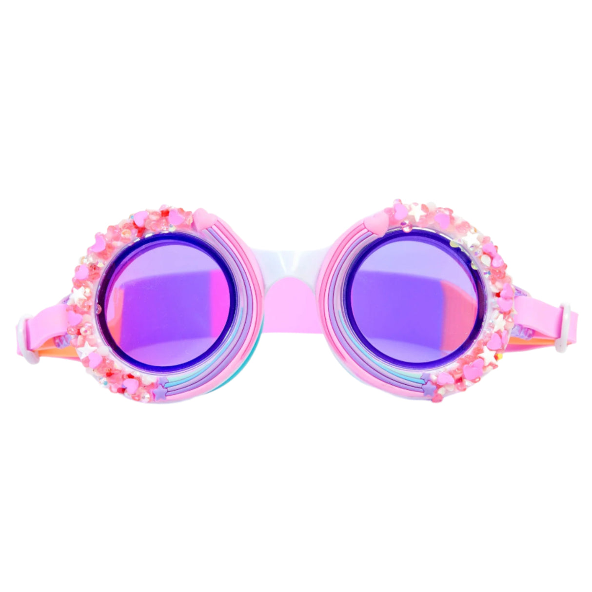 Blueberry Cupcake Sprinkle Kids' Swim Goggles - HoneyBug