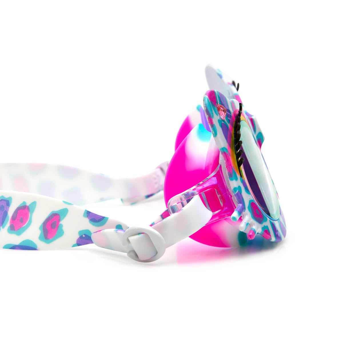 Purple Patches Savvy Cat Kids' Swim Goggles - HoneyBug