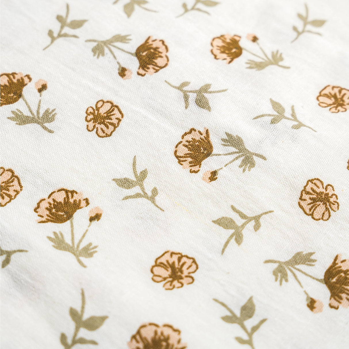 Organic Collared Puff Sleeve Top & Shorts Set - Fleur - HoneyBug