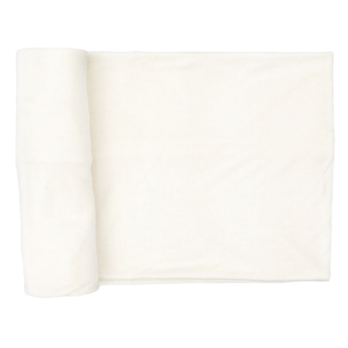 Stretch Knit Swaddle Blanket - White - HoneyBug