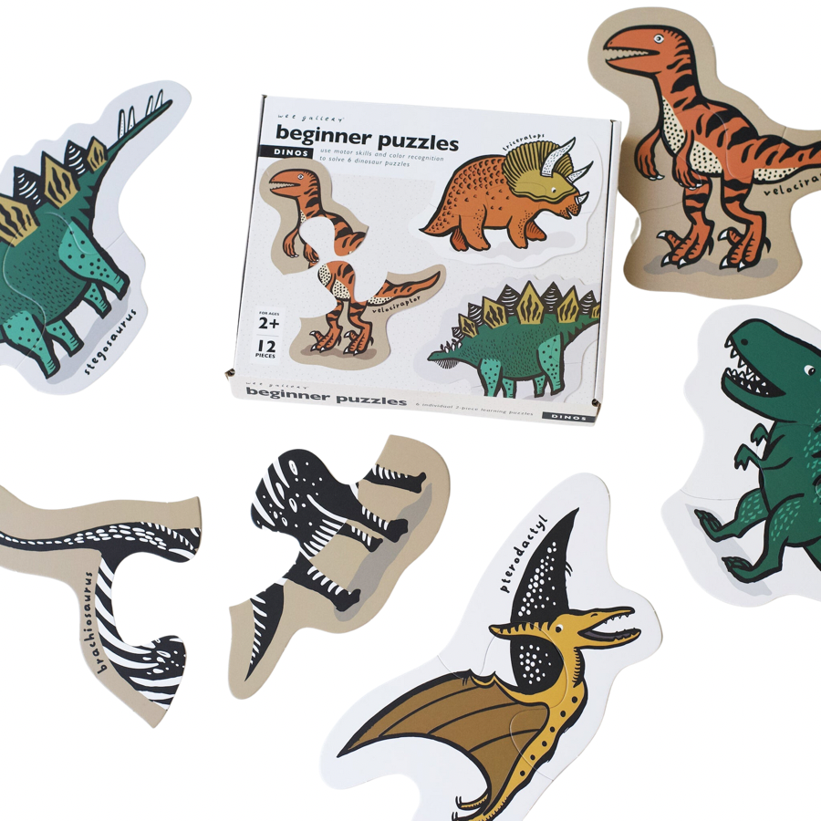 Beginner Puzzles - Dinos - HoneyBug