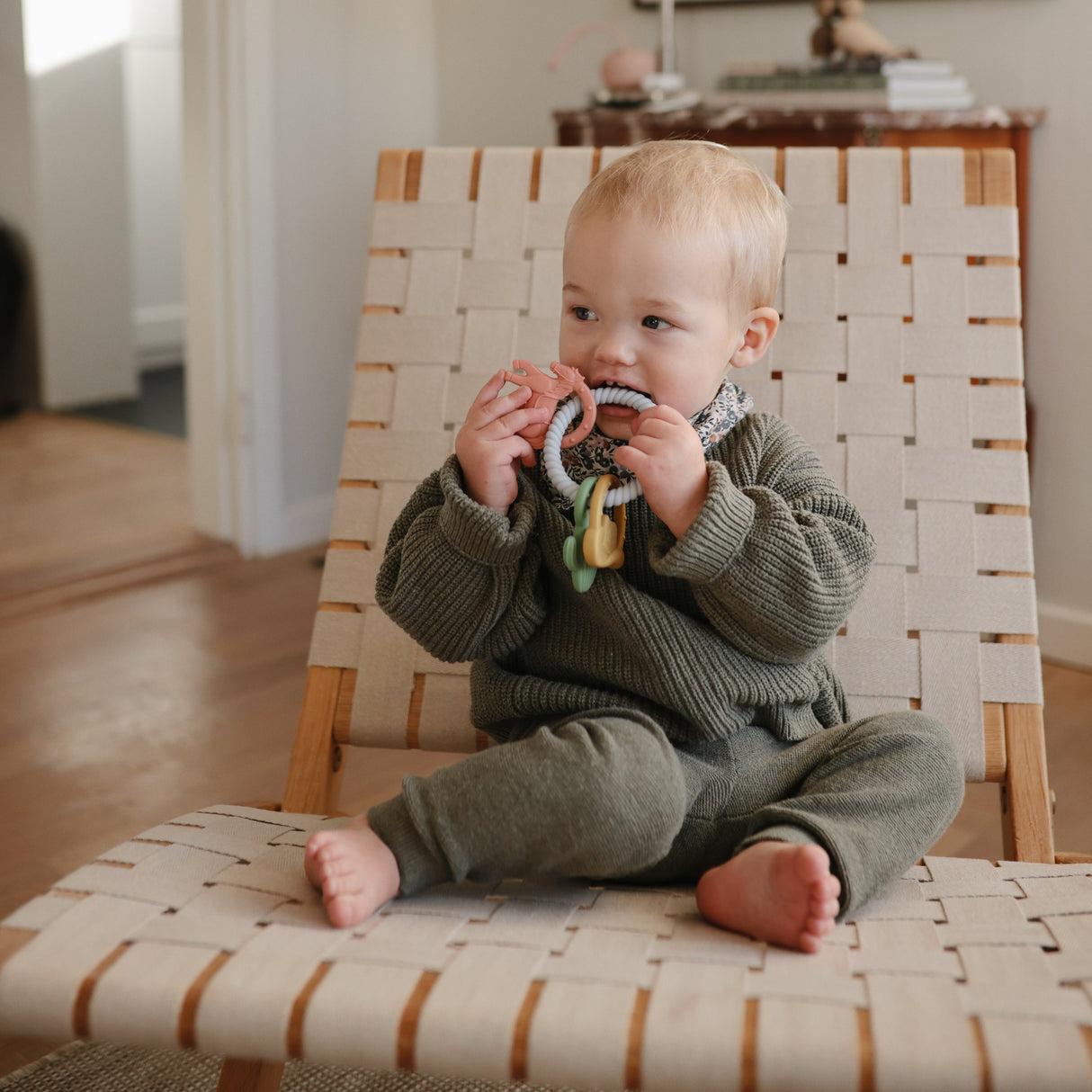 Western Teething Ring - HoneyBug