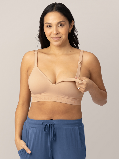 Signature Sublime® Contour Nursing & Maternity Bra | Beige - HoneyBug
