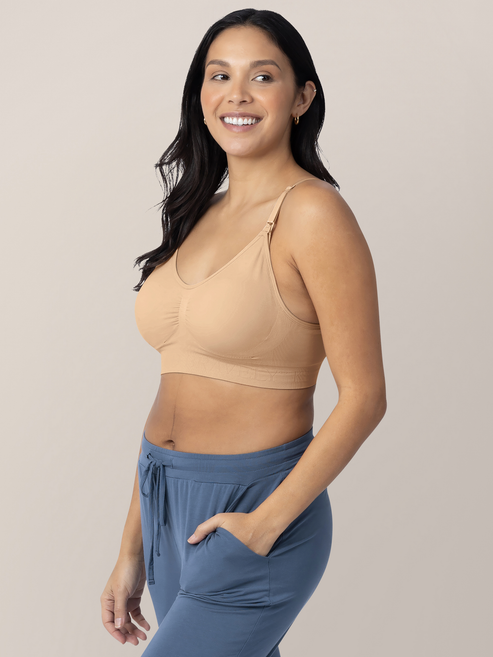 Simply Sublime® Nursing Bra | Beige - HoneyBug