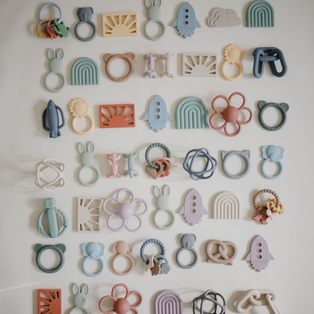 Cat Figurine Teether - HoneyBug