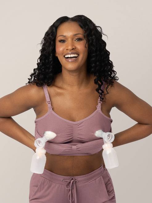 Sublime® Hands-Free Pumping & Nursing Bra | Twilight - HoneyBug