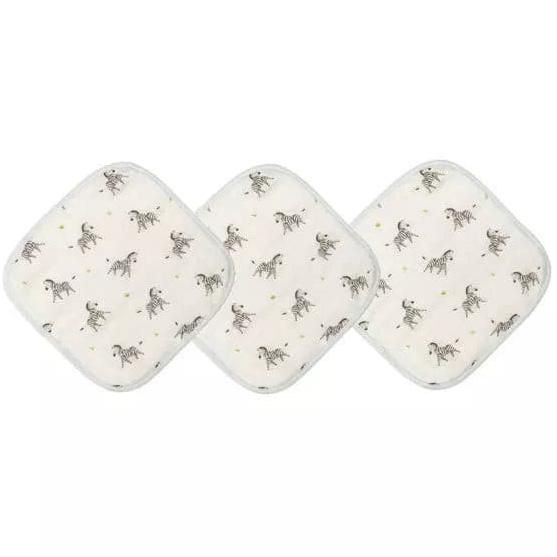 Zebra Washcloth Set - HoneyBug
