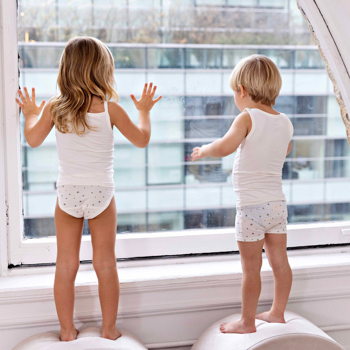 Button Collection, Boy (3 Boxers) - HoneyBug