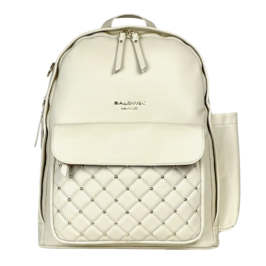 The Daphne Diaper Bag - Sandstone