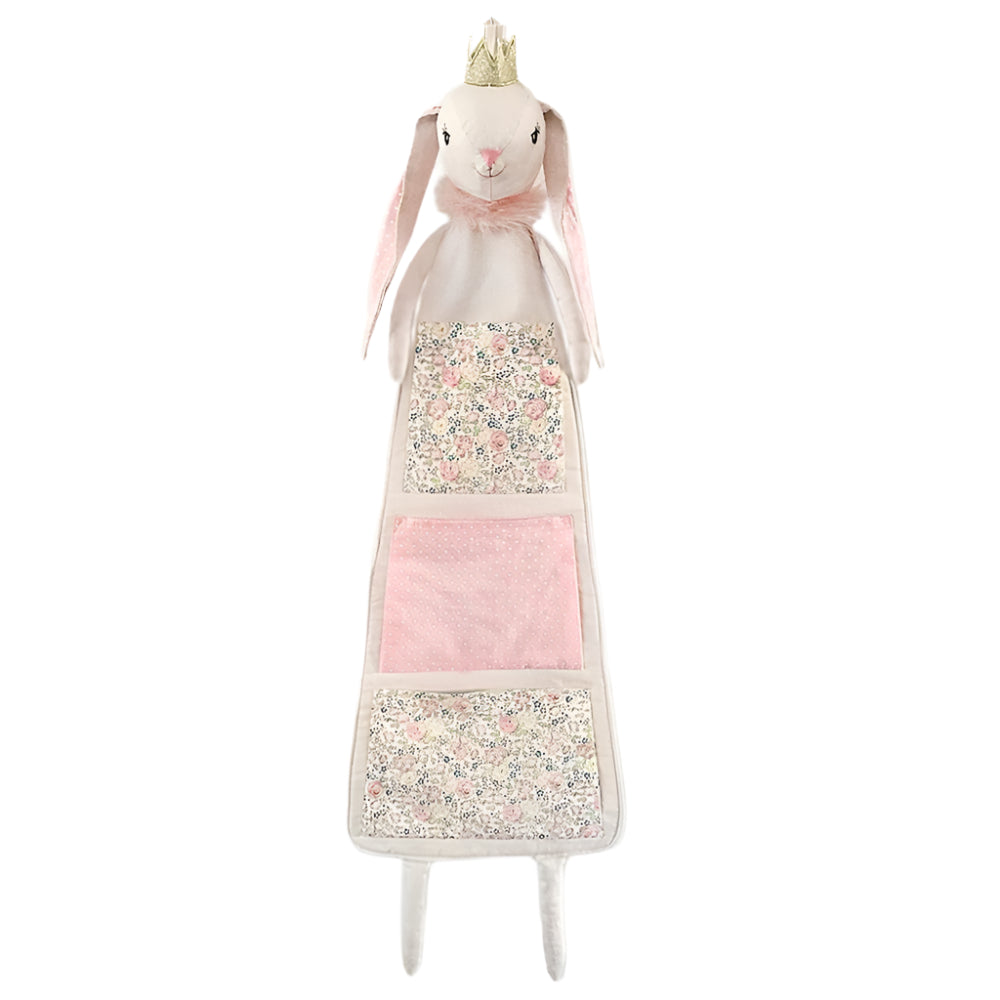 Princess Bunny Fabric Hanging Organizer - HoneyBug