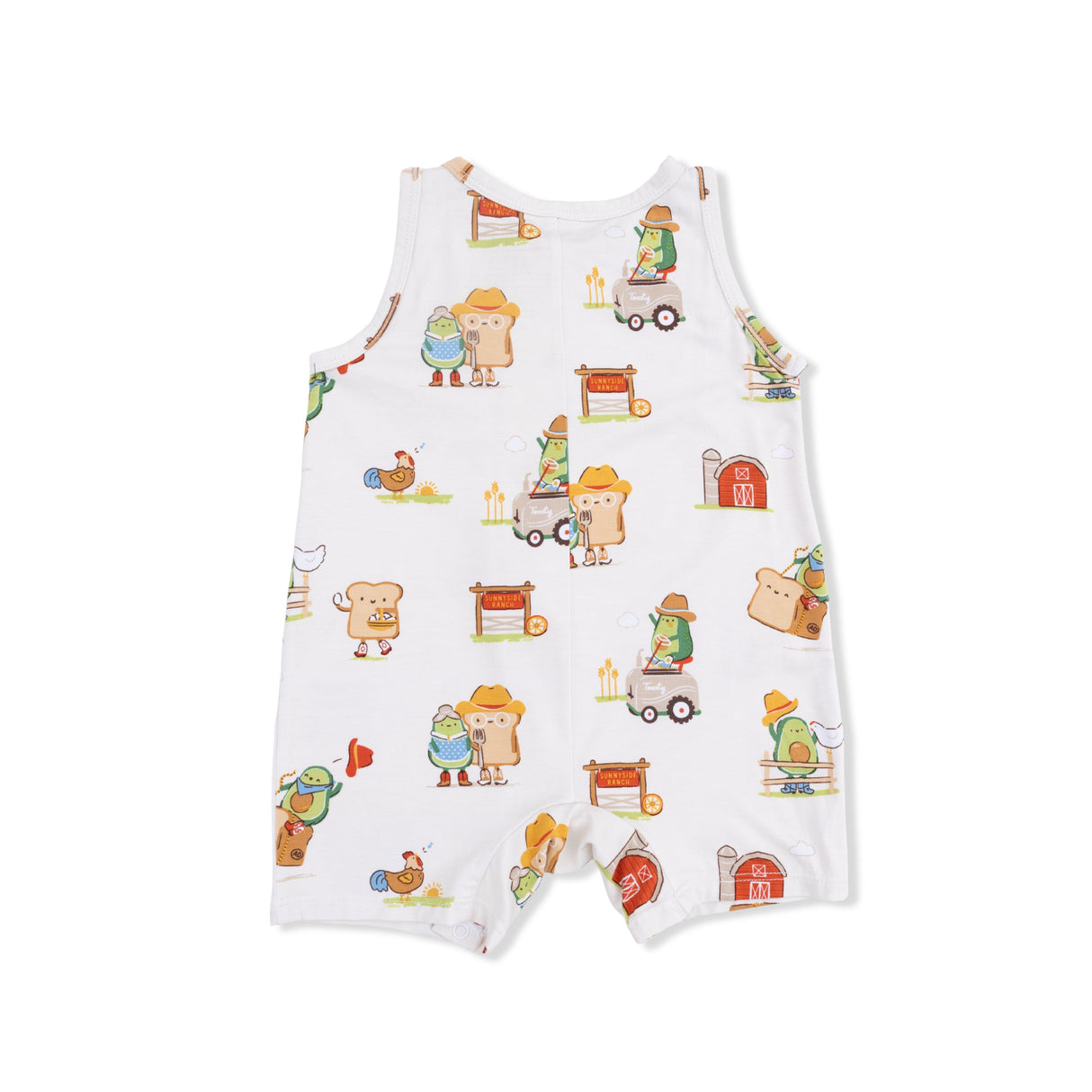 Avocado Toast - American Gothic - Sleeveless Shortie Romper