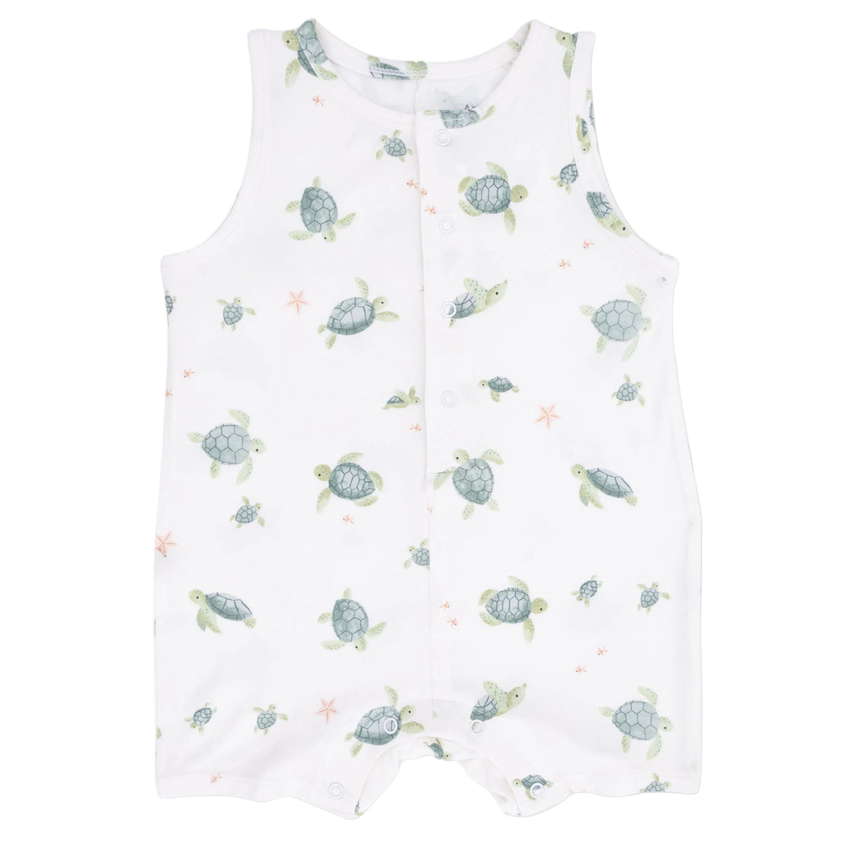 Sea Turtles - Sleeveless Shortie Romper