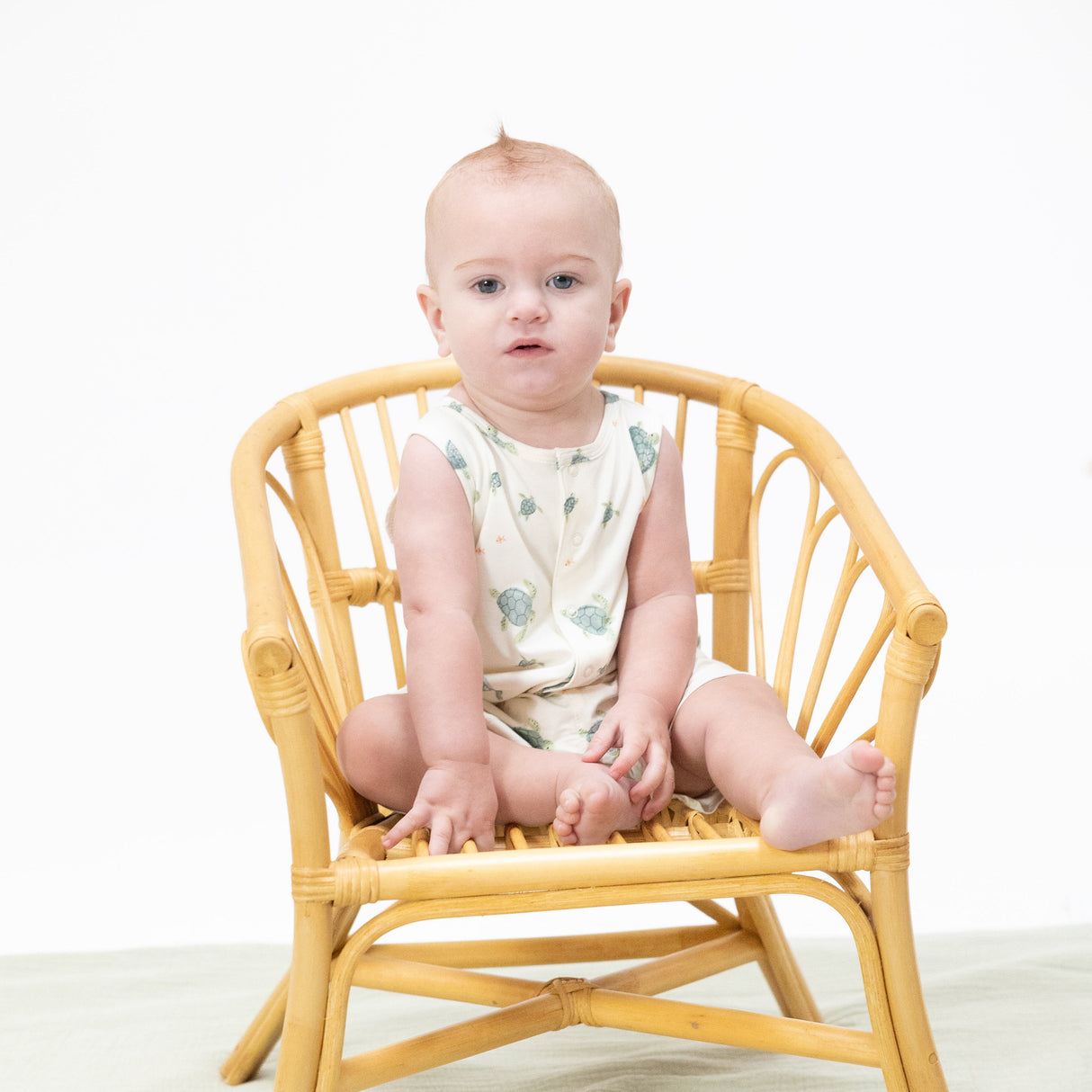 Sea Turtles - Sleeveless Shortie Romper