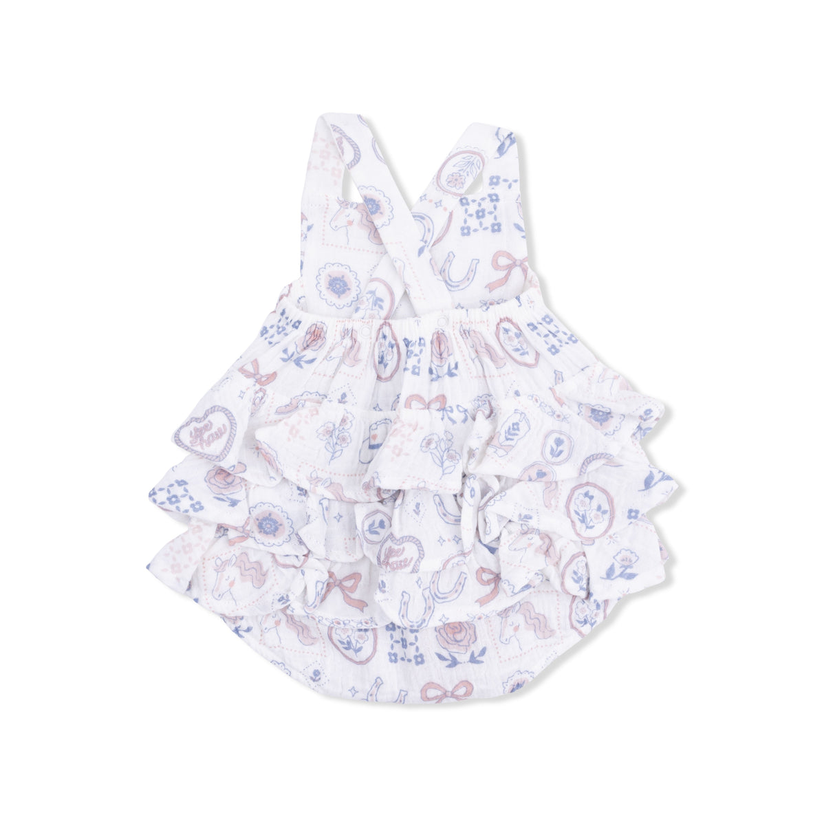 Country Western Heirlooms - Ruffle Sunsuit