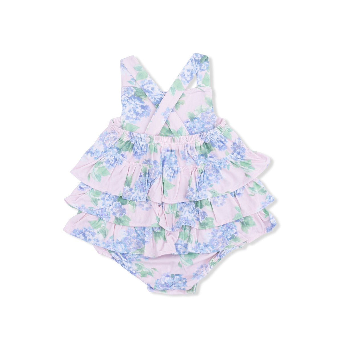Hydrangeas - Ruffle Sunsuit