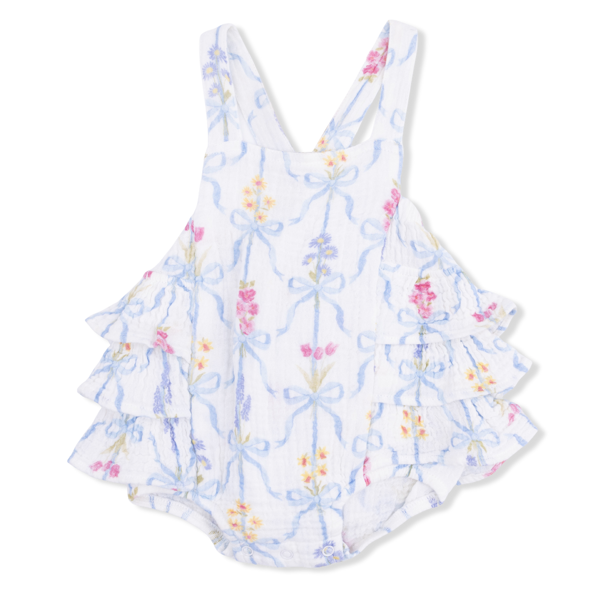 Ribbon Bouquets - Ruffle Sunsuit