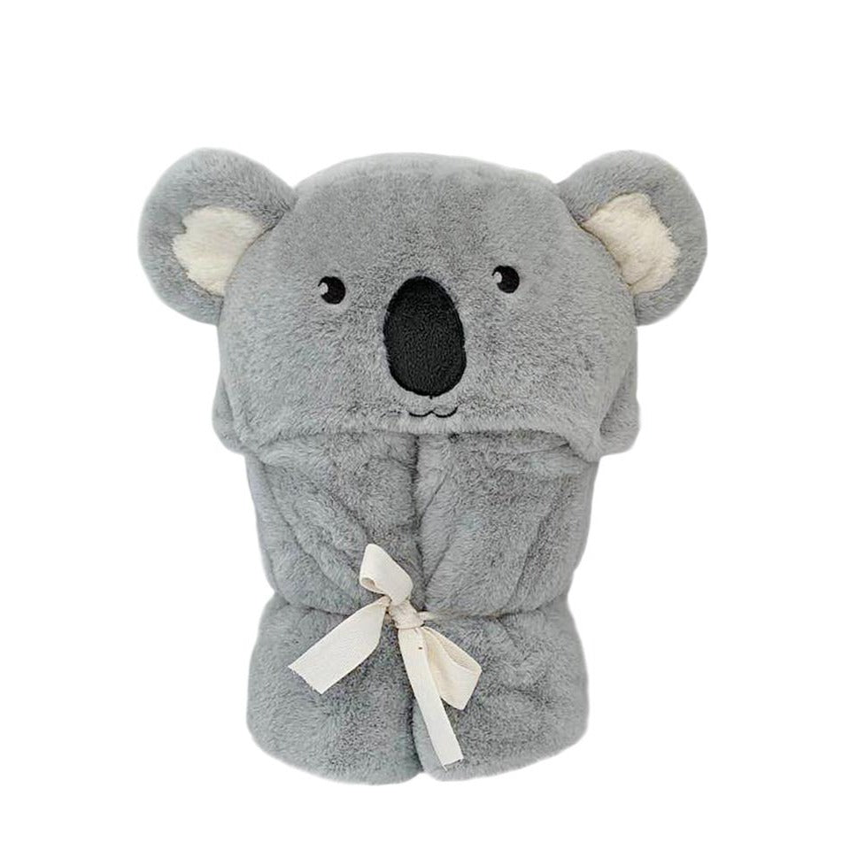 Sydney Koala Hooded Blanket - HoneyBug