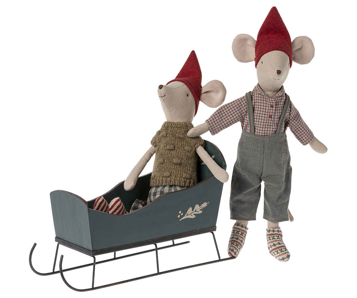 Sleigh, Medium - Green - HoneyBug