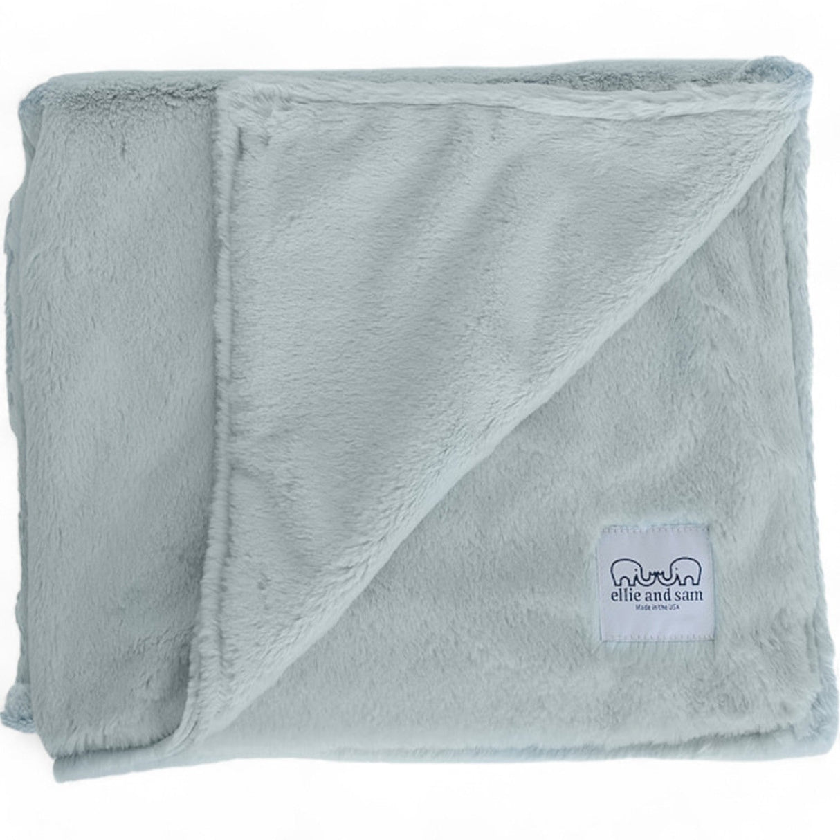 Luxury Borderless Blanket - Silver