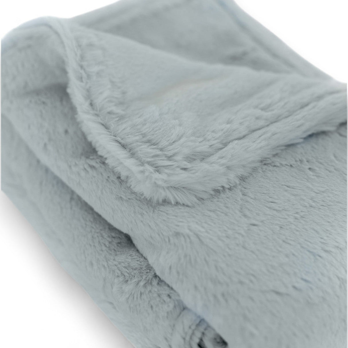 Luxury Borderless Blanket - Silver