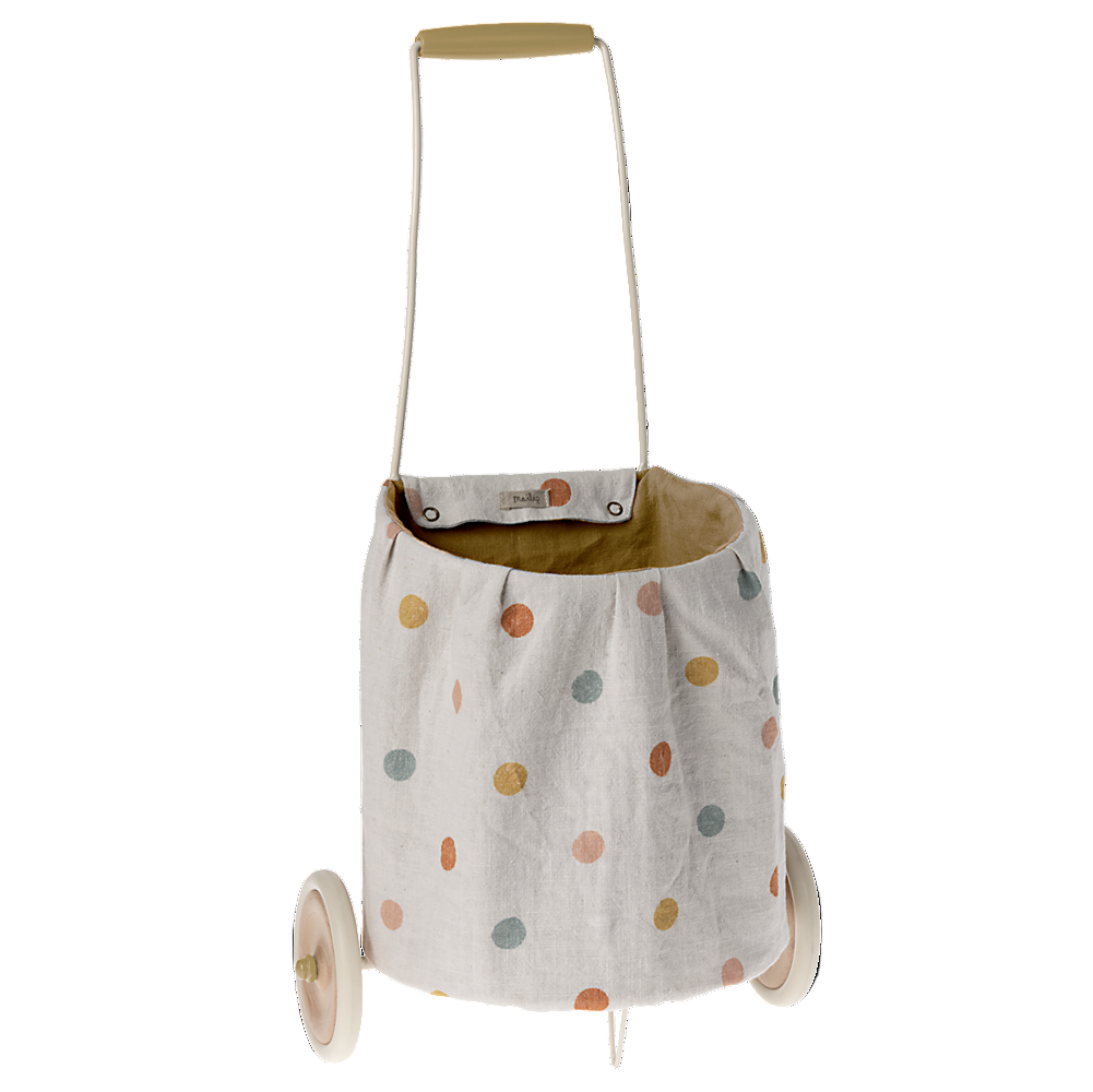 Trolley - Multi Dots - Yellow - HoneyBug