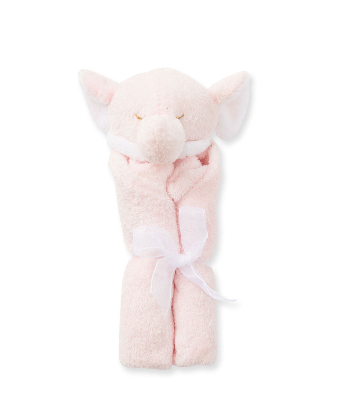 Lovie Blankie - Elephant Pink - HoneyBug