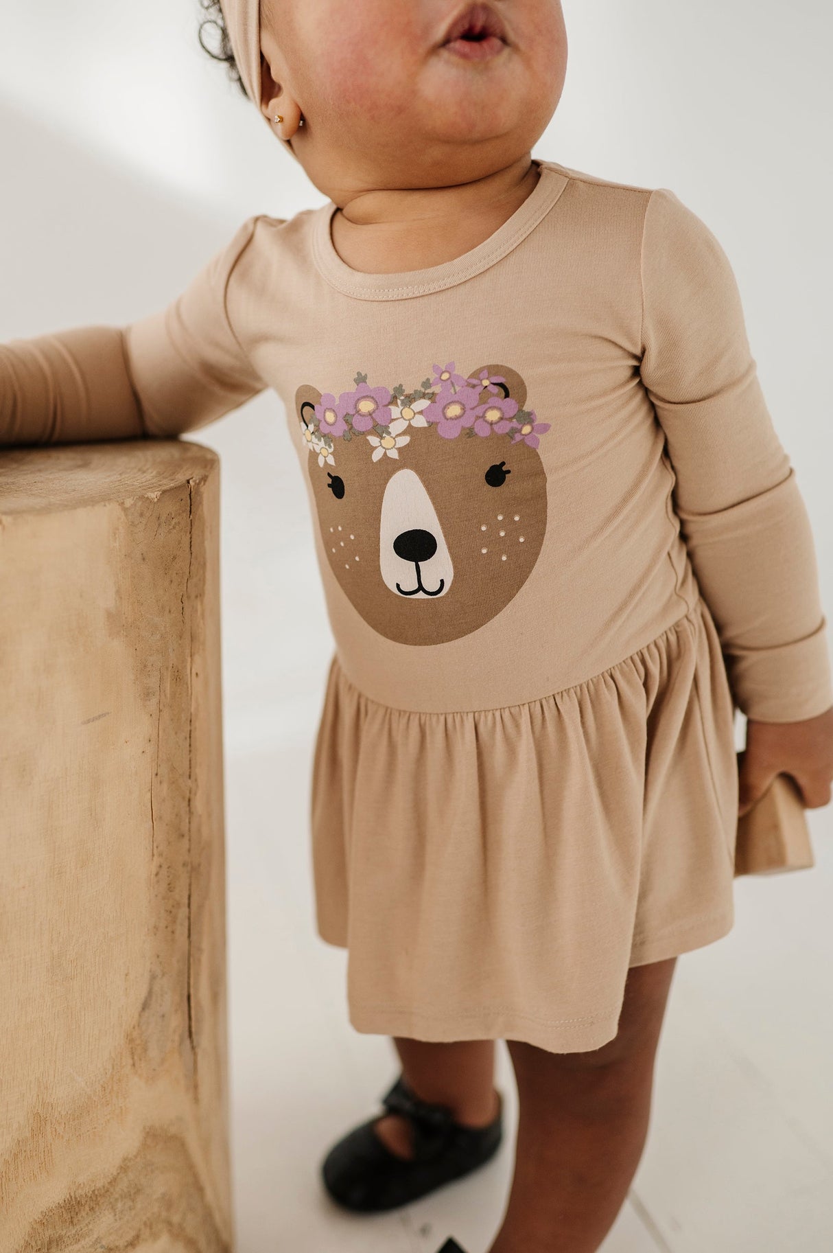 Girl's Bodysuit Dress Set - HoneyBug