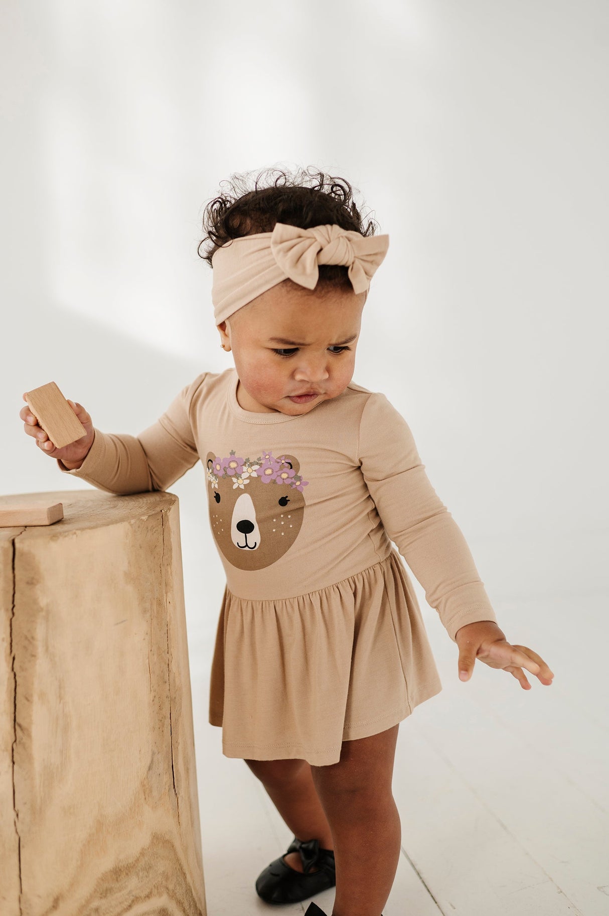 Girl's Bodysuit Dress Set - HoneyBug