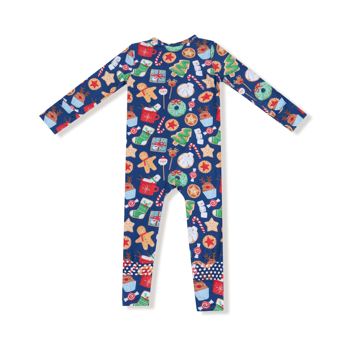 Convertible Romper - Christmas Treats - HoneyBug