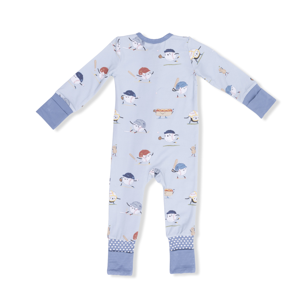 Baseballs Playing Baseball - Convertible Romper