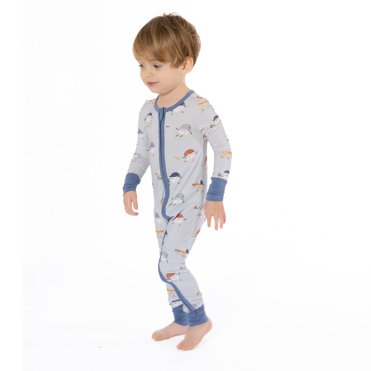 Baseballs Playing Baseball - Convertible Romper