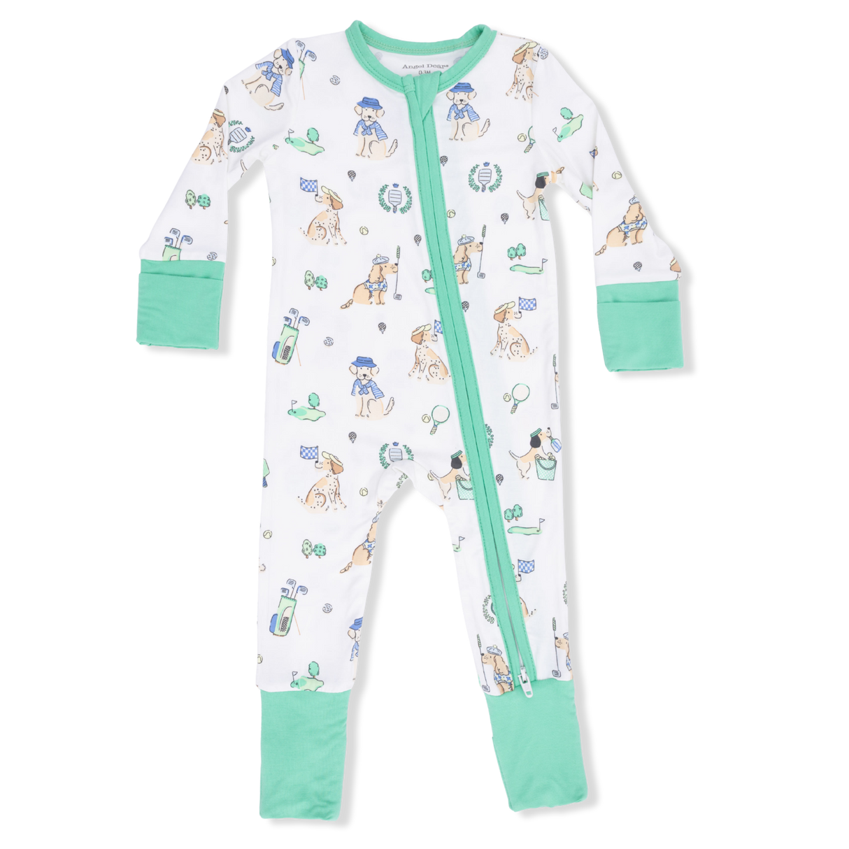 Country Club Dogs Neutral - Convertible Romper