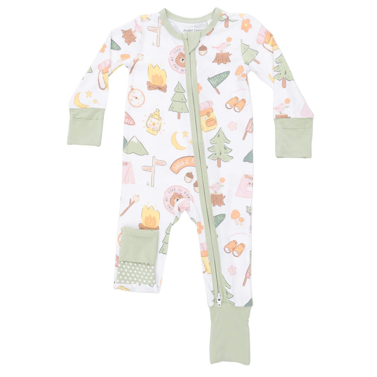 Camping Pink - Convertible Romper