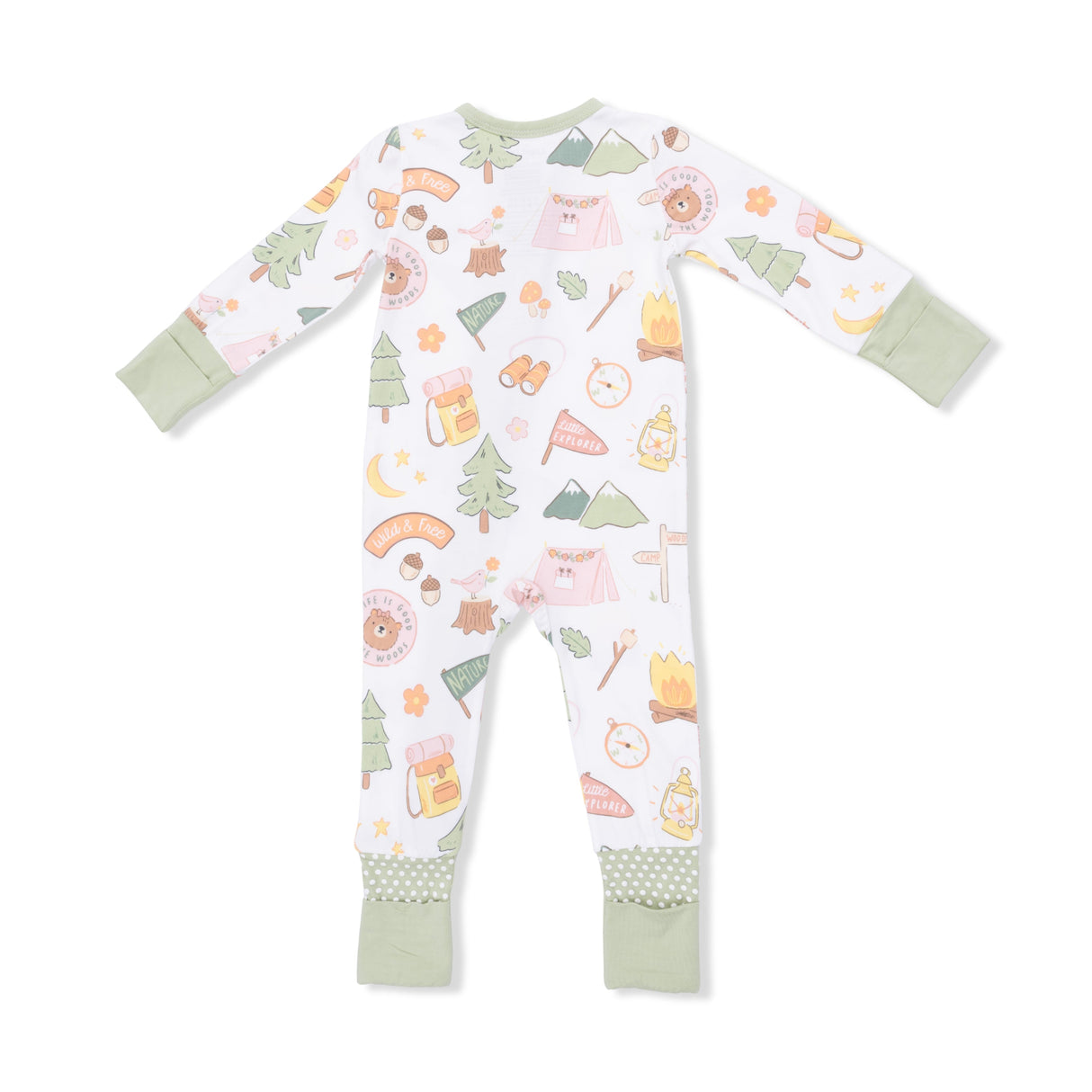 Camping Pink - Convertible Romper