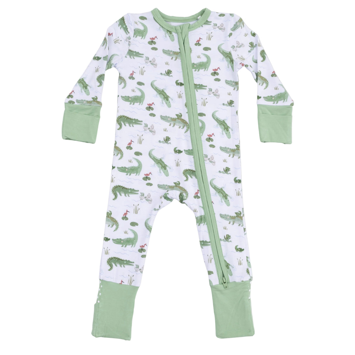 Crayon Alligators - Convertible Romper
