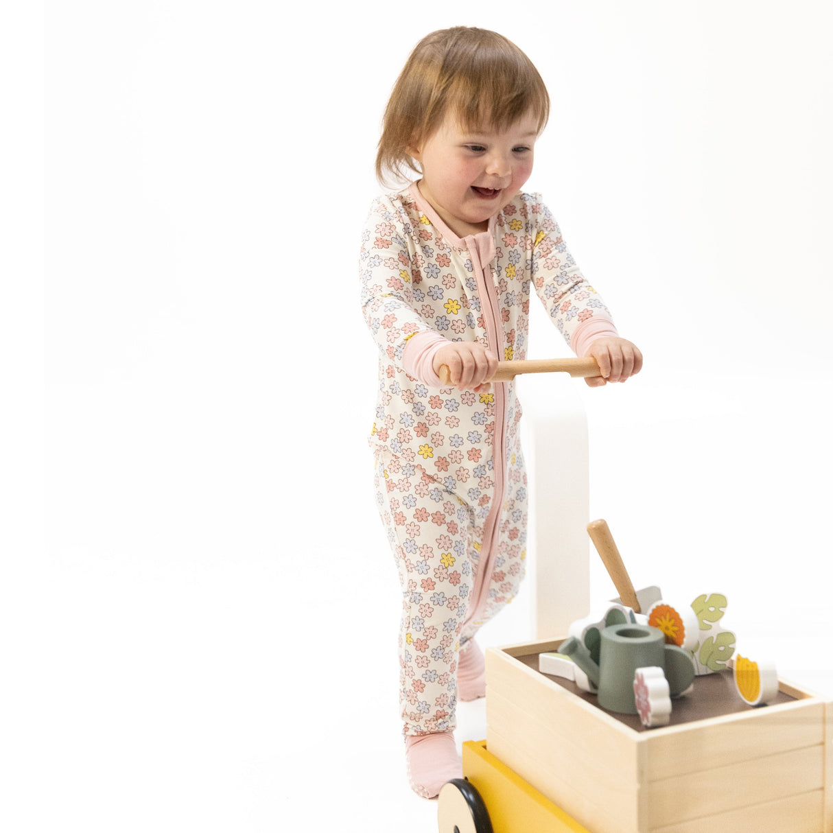 Sarah Floral - Convertible Romper