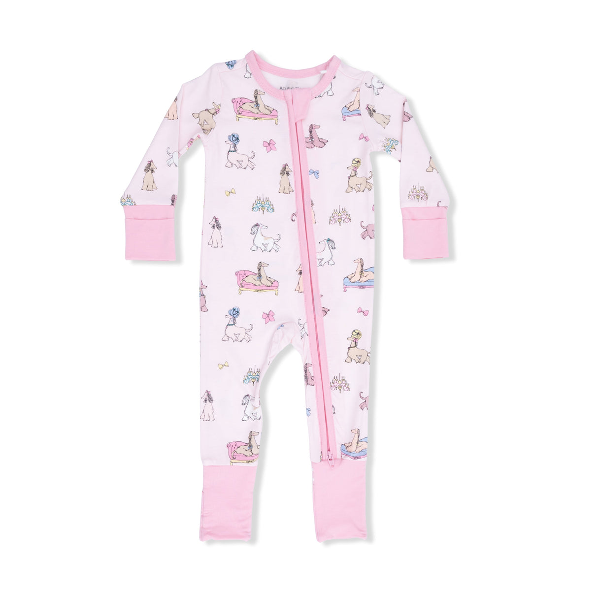 Fancy Hounds with Bows - Convertible Romper