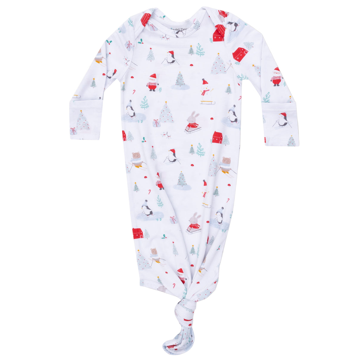 Knotted Gown - Santa Ski Friends - HoneyBug
