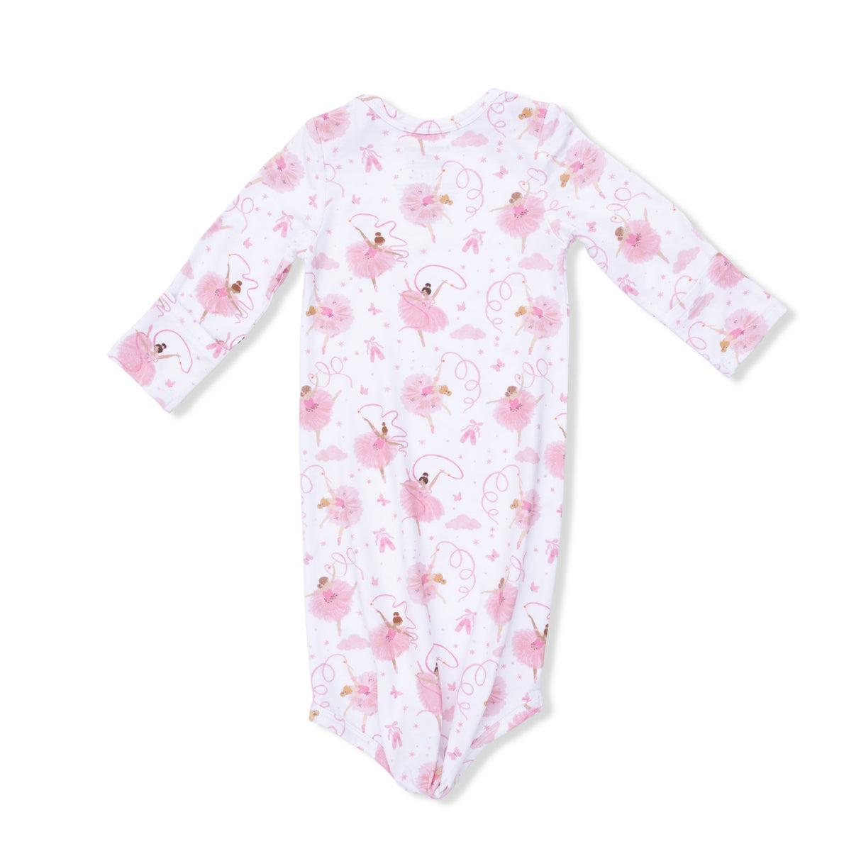 Ribbon Ballerinas - Knotted Gown and Ruffle Hat