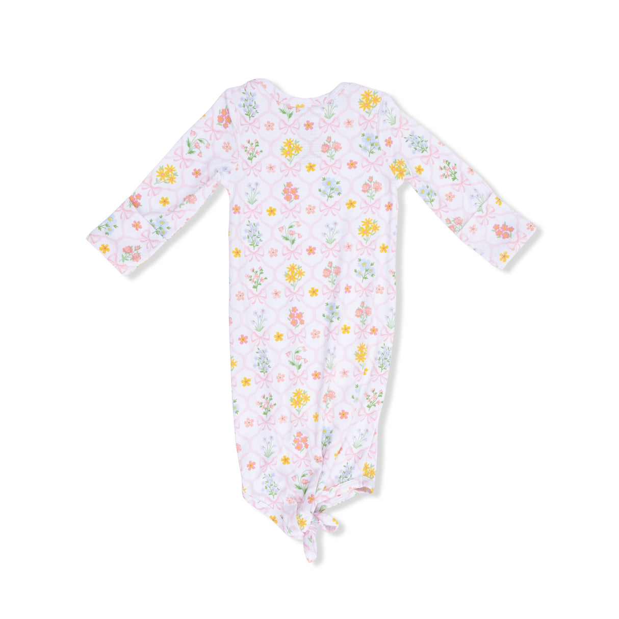 Spring Blooms Bow Trellis - Knotted Gown