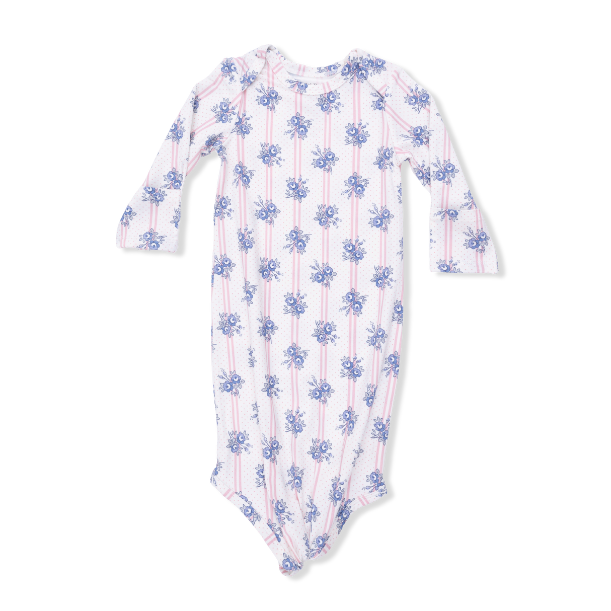 Stripe Dot Roses - Knotted Gown and Headband