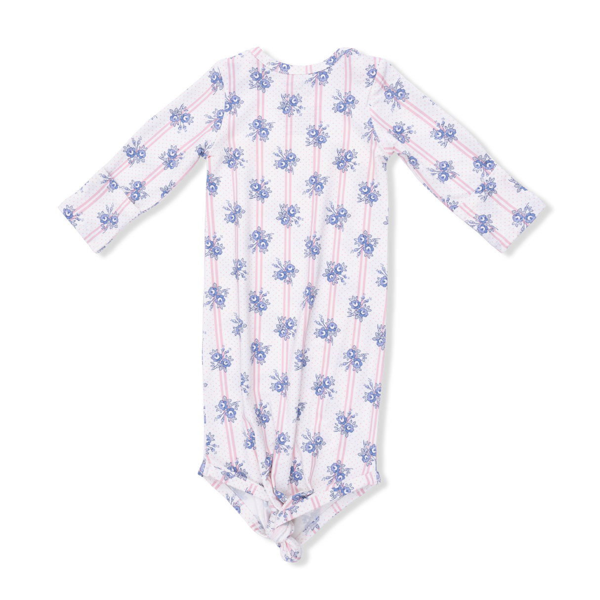 Stripe Dot Roses - Knotted Gown and Headband