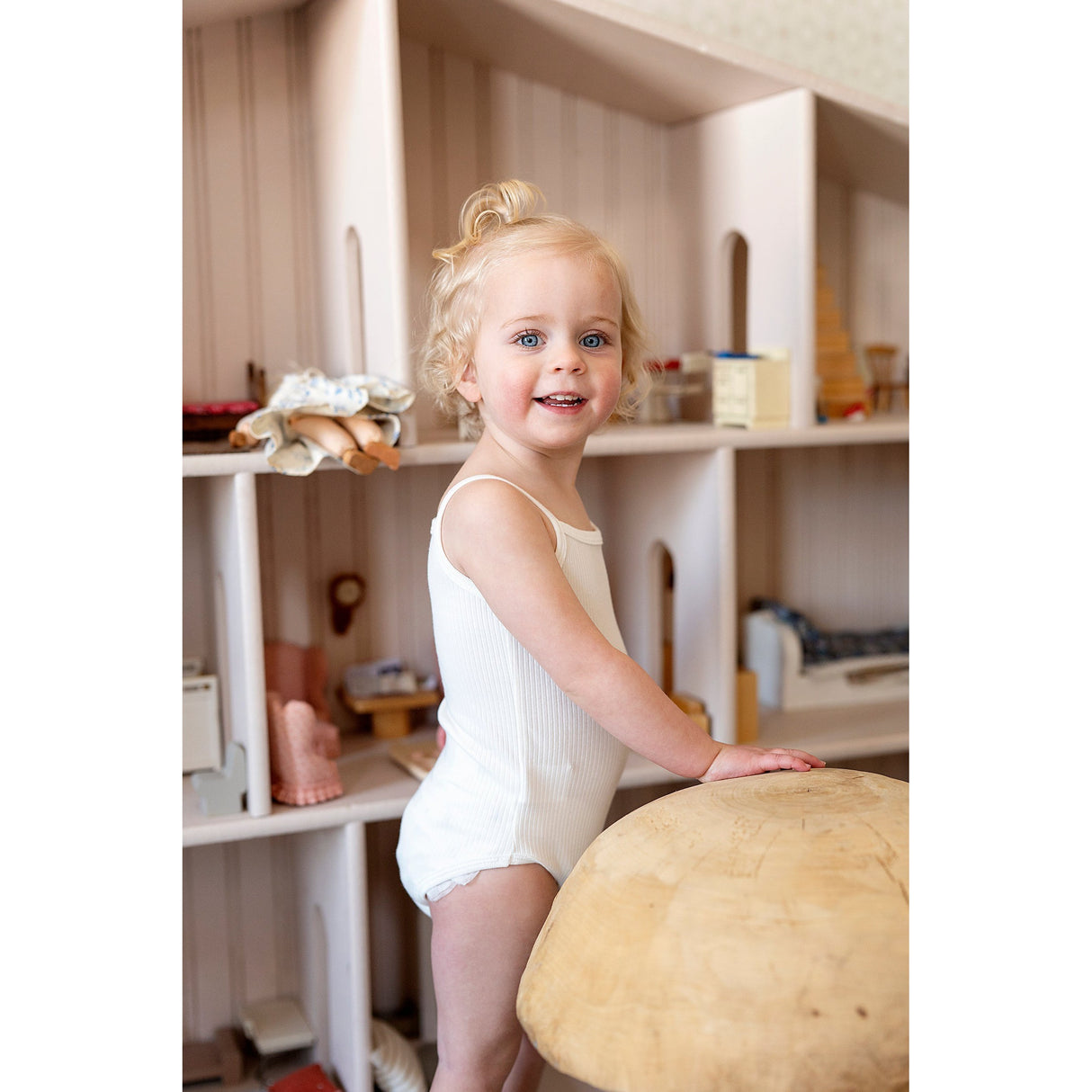 3 Pack Ribbed Undershirts - HoneyBug