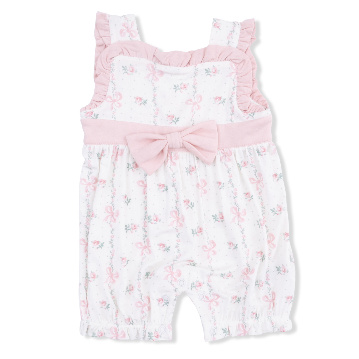 Dainty Buds and Bows - Bow Playsuit