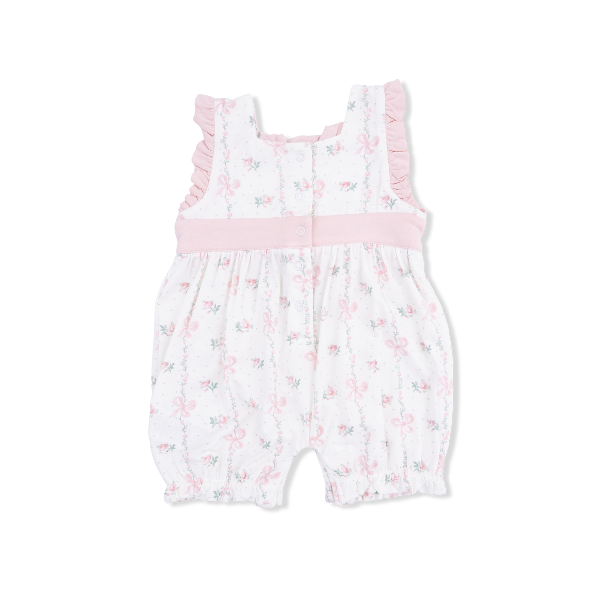 Dainty Buds and Bows - Bow Playsuit
