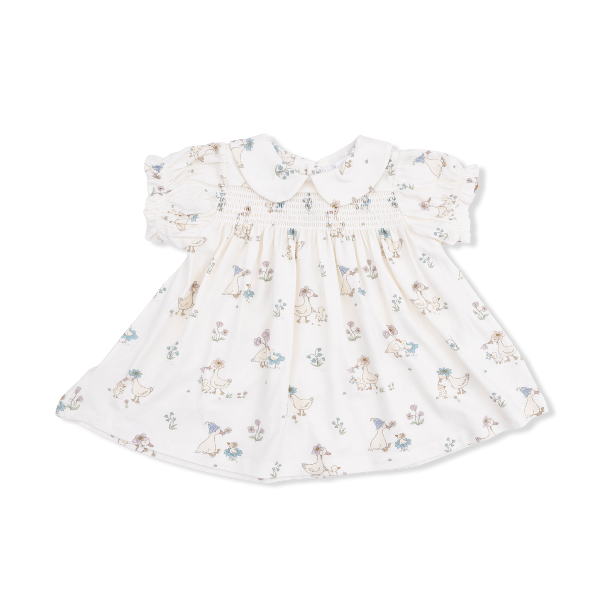 Flower Ducklings - Smocked Dress Set