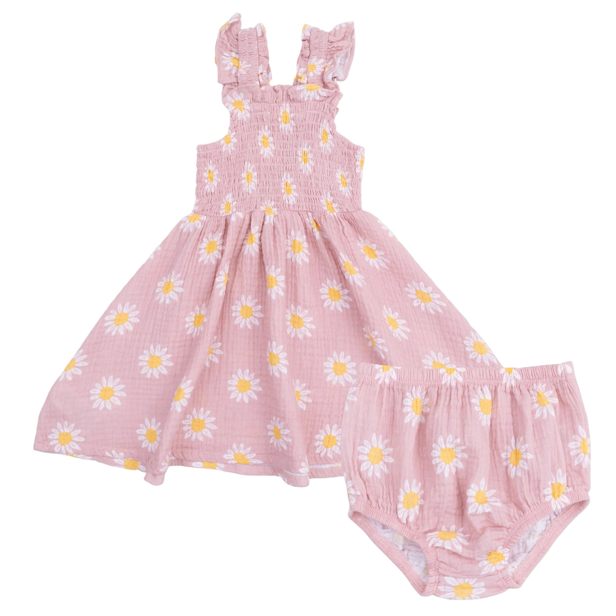 Caitlyn's Daisy - Smocked Sundress with Bloomer